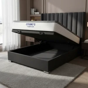 Sommier Crepusculo Baul Plaza Y Media Resorte Pocket 120x190x62 Pillow Eurotop