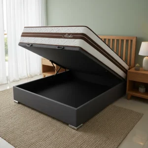 Sommier Ortopedico Alaska Baul 2 Plazas 140x190x66 Doble Pilloweurotop