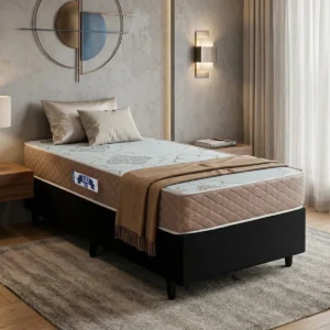Colchon Luz 1 Plaza Espuma Ortopedico 78x188x14 Reversible