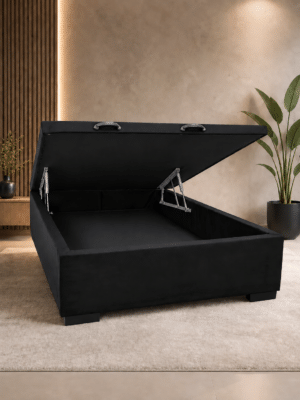 Box Cama Baul 2 Plazas 138x188x34