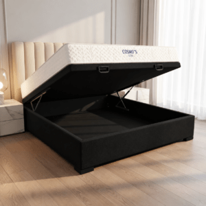 Sommier Baul Aura 2 Plazas Resorte Bonell Carbono 140x190x54