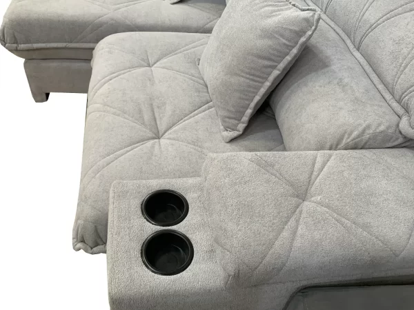 Sofá Retráctil Reclinable 3 Cuerpos Sublime - Imagen 4