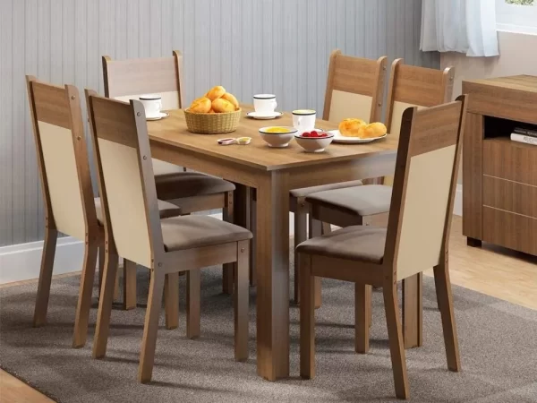 Juego de Comedor Honduras con 6 Sillas
