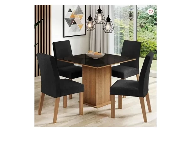 Juego de Comedor Karina con 4 Sillas - Imagen 2