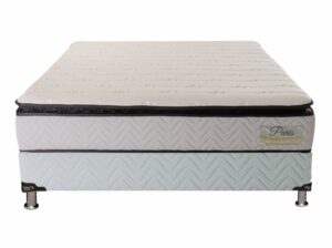 Conjunto Sommier Paris 2 Plazas Resortes Pocket