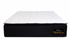 Colchón 2 Plazas Línea Diosa Resortes Pocket c/Pillow Soft D33