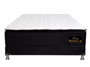 Conjunto Sommier Diosa 2 Plazas Resortes Pocket