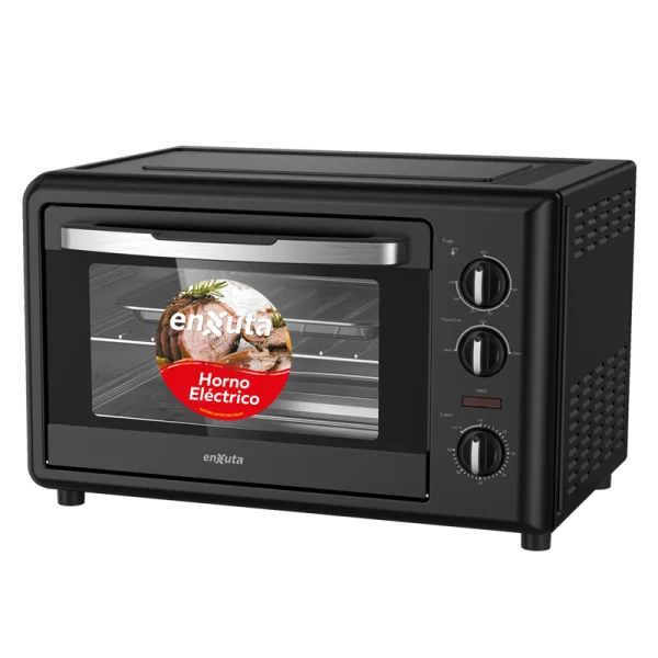 Horno Eléctrico 1.500 Watts 32 Lts – HENX032N – Enxuta