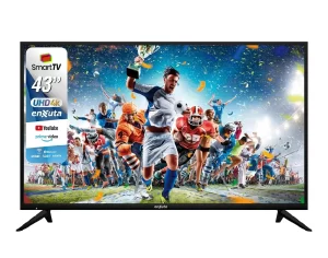 SMART TV 43” ULTRA HD 4K ENXUTA LEDENX1243SDF4KL