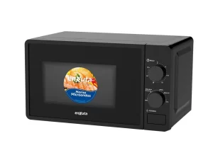 Microondas 20 Lts Manual – Enxuta – MOENX0320MNG Negro