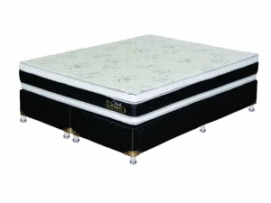 Conjunto Sommier Stout Queen Espuma D45