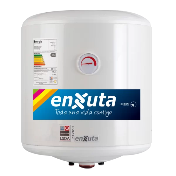 TERMOTANQUE 40 LTS ENXUTA TENX2140 ACERO