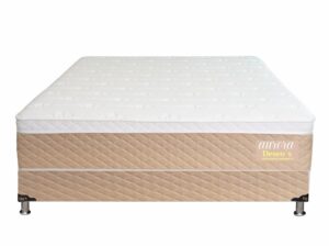 Conjunto Sommier Aurora 2 Plazas Resortes Pocket