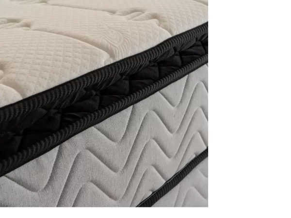 Colchón Queen Línea Paris Resortes Pocket c/ Pillow Top Soft - Imagen 2