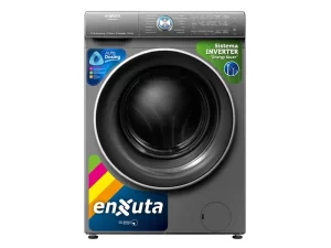 Lavasecarropas 12 Kg Inverter Enxuta Lsenx161280S – Titanium