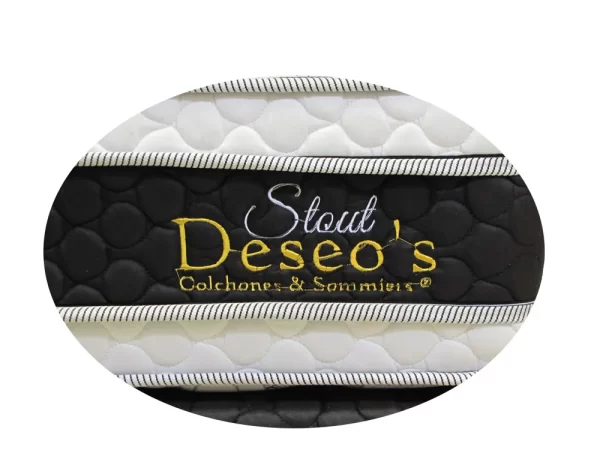 Conjunto Sommier Stout Queen Espuma D45 - Imagen 2