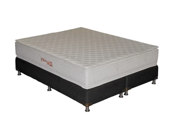 Conjunto Sommier Sensitive Queen Espuma D33